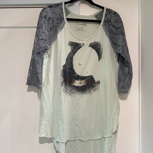 We The Free Light Green Tee